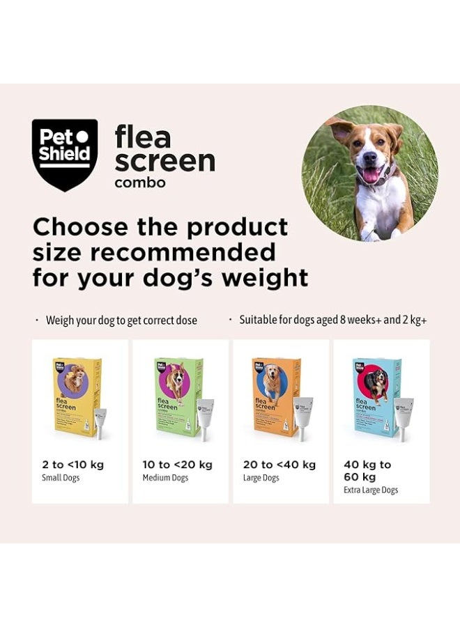 بيت شيلد محلول موضعي لمكافحة الطفيليات للكلاب المتوسطة 10–20 كجم 3 أمبولات - Image 3